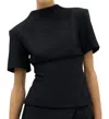 Rachel Gilbert Mya Top In Black