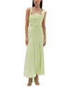 Rachel Gilbert Nash Midi Dress In Green