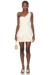 Rachel Gilbert Ochre Mini Dress In Coconut
