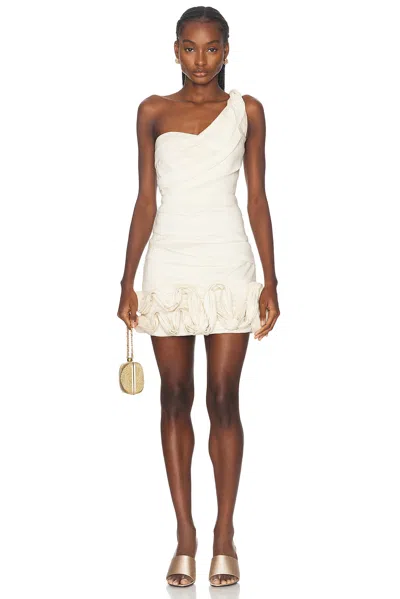Rachel Gilbert Ochre Mini Dress In Coconut