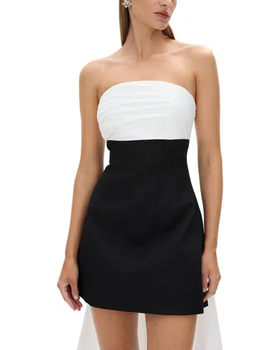 Rachel Gilbert Odette A-line Mini Dress In Multi