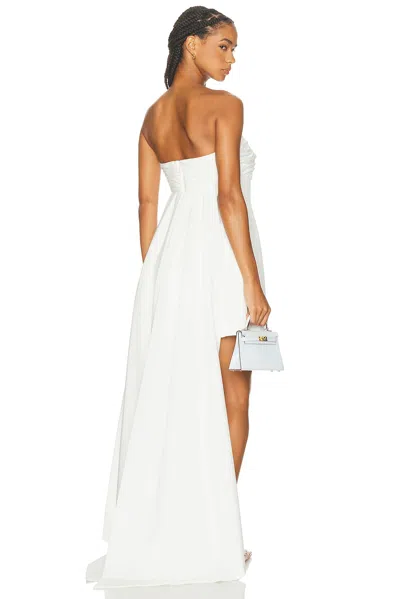 Rachel Gilbert Odette Mini Dress In White