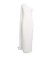 Rachel Gilbert One-shoulder Clara Gown In White