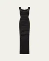 Rachel Gilbert Onyx Gown In Black