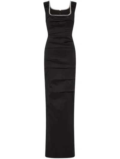 Rachel Gilbert Onyx Gown In Black