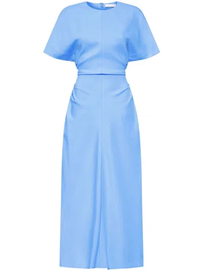 Rachel Gilbert Orion Midi Dress In Blue