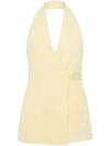 Rachel Gilbert Orion Vest In Yellow