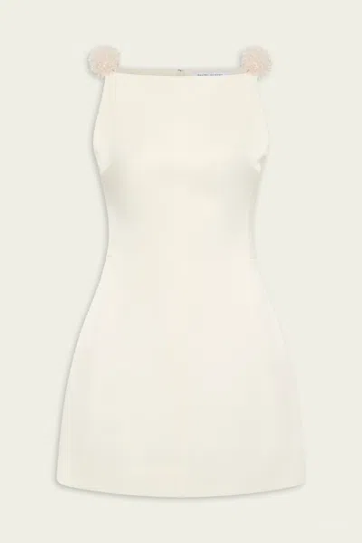 Rachel Gilbert Oryx Mini Dress In Ivory In White