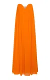 Rachel Gilbert Pamina Silk Flow Gown In Multi
