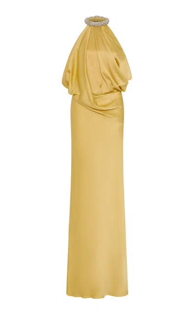 Rachel Gilbert Penny Gown In Yellow