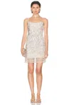 Rachel Gilbert Posie Mini Dress In Neutral