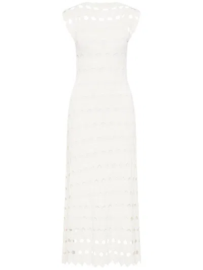 Rachel Gilbert Quinlan Cut-out Detailed Dress In White