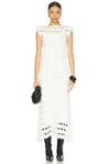 Rachel Gilbert Quinlan Cut-out Detailed Dress In Ivory