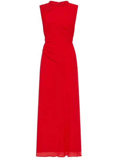 Rachel Gilbert Quinn Dress In Red
