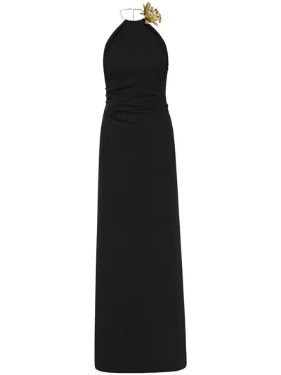 Rachel Gilbert Raye Gown In Black