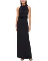 Rachel Gilbert Reina Gown In Black