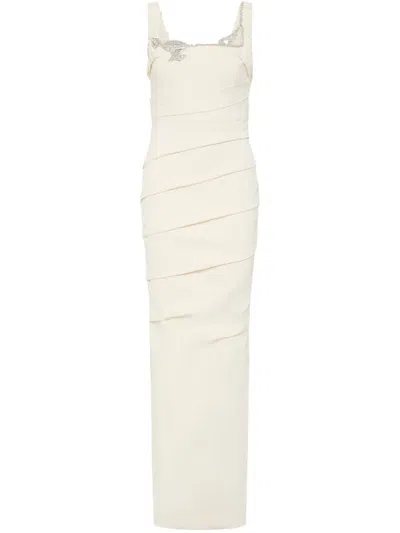 Rachel Gilbert Rhodes Gown In White