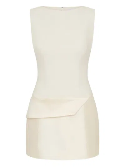 RACHEL GILBERT RIKKI DRAPED MINI DRESS