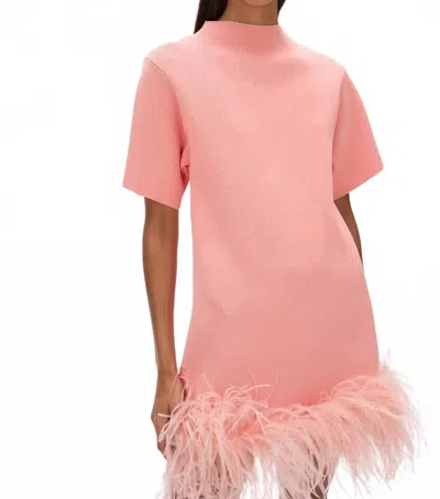 Rachel Gilbert Rita Mini Dress In Peach In Pink