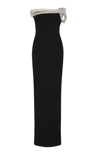 Rachel Gilbert Roslyn Gown In Black
