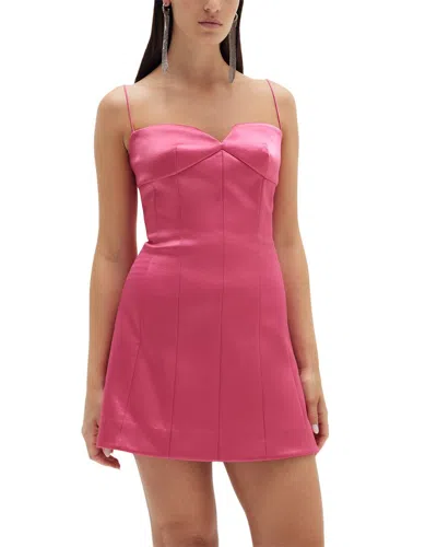 Rachel Gilbert Rue Mini Dress In Pink