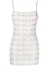 Rachel Gilbert Sadie Fringed Minidress In White