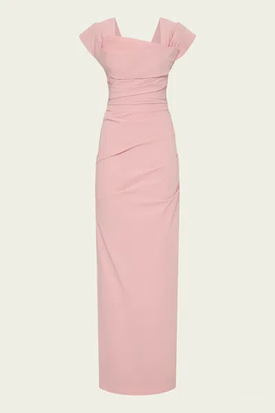 Rachel Gilbert Salma Gown In Rosewater In Pink