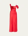 Rachel Gilbert Sawyer Gown In Red