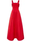 Rachel Gilbert Sera Gown In Red