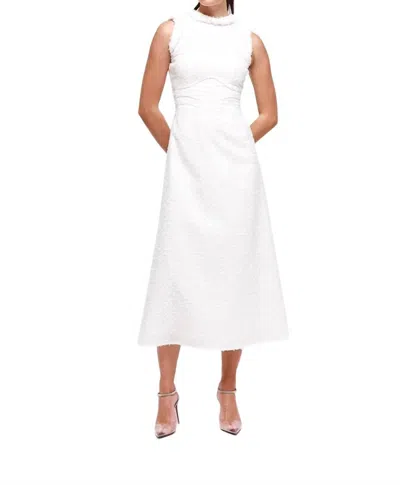 RACHEL GILBERT SIALA MIDI DRESS IN IVORY