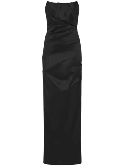 Rachel Gilbert Sienna Maxi Dress In Black