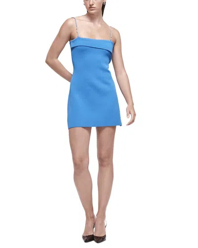 Rachel Gilbert Silica Mini Dress In Blue