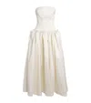 Rachel Gilbert Silk-wool Kenny Gown In White