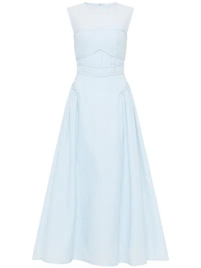 Rachel Gilbert Sophia Dress In 蓝色