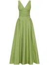 Rachel Gilbert Sophia Abendkleid In Grün