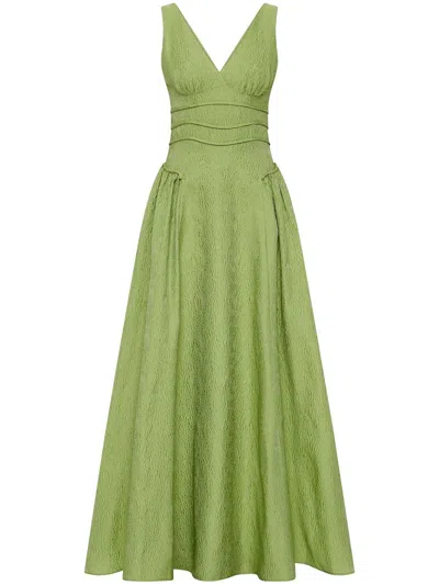 Rachel Gilbert Sophia Abendkleid In Grün