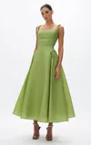 Rachel Gilbert Sophia Strap Dress In Green