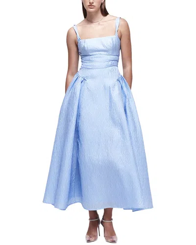 Rachel Gilbert Sophy Strap Dress In Blue