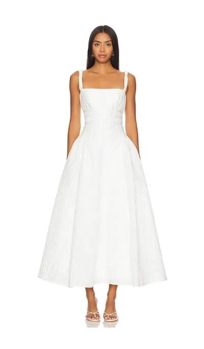 Rachel Gilbert Sophy Strap Dress In Ivory