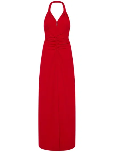 Rachel Gilbert Soren Gown In Rot