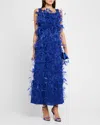 Rachel Gilbert Sutton Maxikleid In Ultramarine