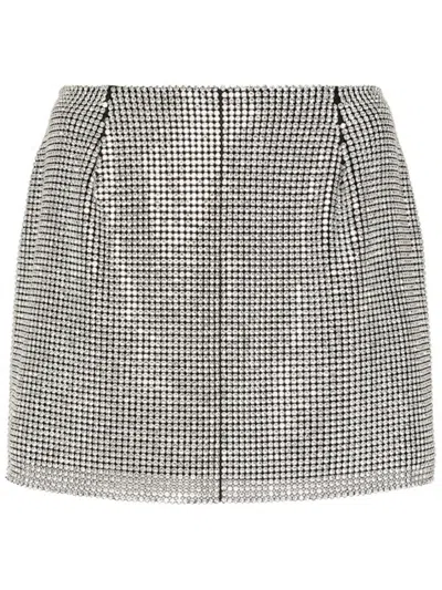 Rachel Gilbert Thora Skirt In Silver