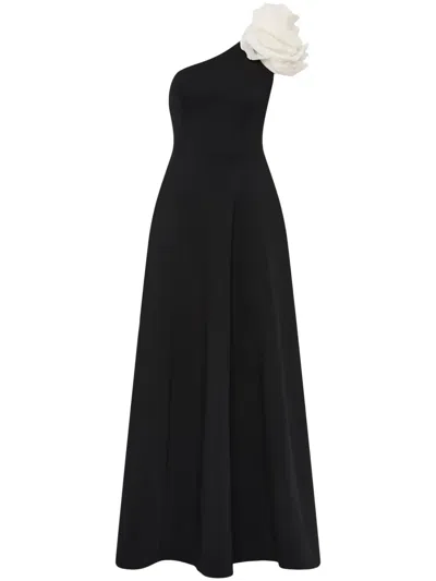 Rachel Gilbert Vya Gown In 黑色