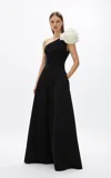 Rachel Gilbert Vya Gown In Black