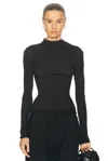 Rachel Gilbert Wilsa Top In Black