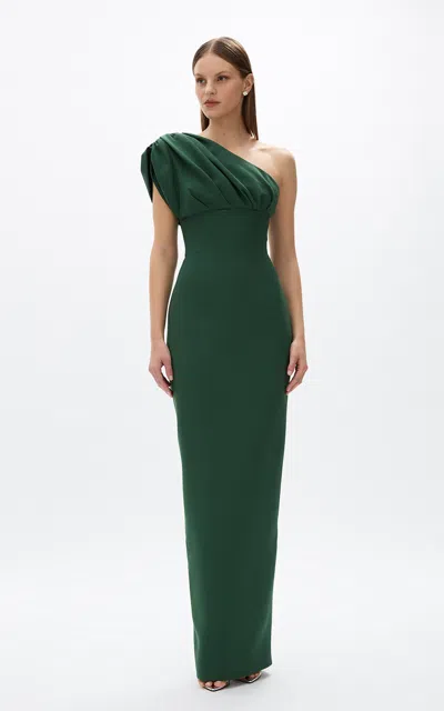 Rachel Gilbert Winnie Gown In Green