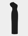 Rachel Gilbert Winona Gown In Black