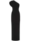 Rachel Gilbert Winona Gown In Black