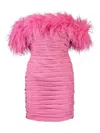 Rachel Gilbert Zion Mini Dress In Pink