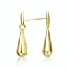 Rachel Glauber 14k Gold Plated Drop Earrings In Gold